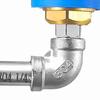3 in 1 Turbo Nozzle 2.0 Orifice 4000 PSI 360 Degree Rotating Pressure Washer Turbo Nozzle with 1 4 Inch Quick Connector