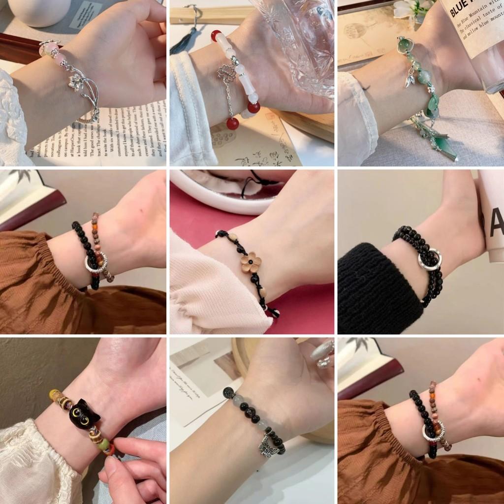 Lightweight Exquisite Luxury Beaded Bracelet With Premium Materials For Stylish Women