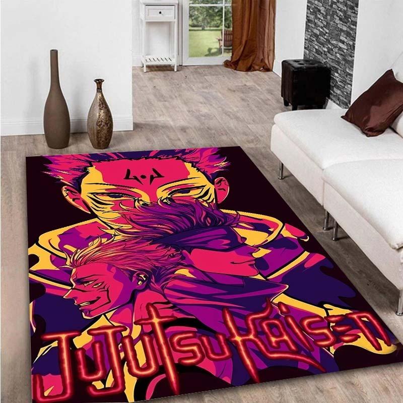 Anime Jujutsu Kaisen Rug Doormat Floor Mat Carpet Home Carpet Hotel Living Room Floor Mats Anti Slip Cosplay Carpet