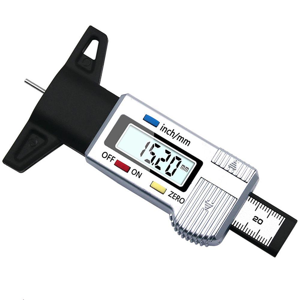 Tire Tread Gauges Digital Vernier Calipers Thickness Gauges Depth Gauge Tire Tread Depth Gauge