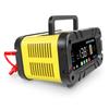 Battery Charger, 12V and 24V Smart Automatic Battery Charger with Large Display Screen, Battery Maintainer for Cars