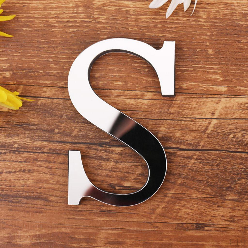 3d Door Sign Plate Diy Number Letter