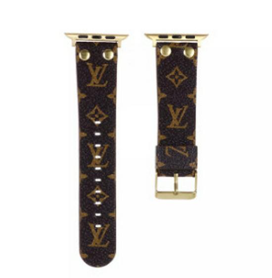 Cinturino di lusso in pelle per Apple Watch per S10987 - Stile europeo e americano 42/44/45/49(S10)46MM