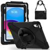 Shockproof Case For iPad A16 11th Generation 10.9"iPad 10th Gen A3354 A3355 A3356 A2757 A2777 A2696 360Rotating Stand Cover