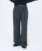 MISEKI SEOUL Pleats Jersey Wide Pants Charcoal