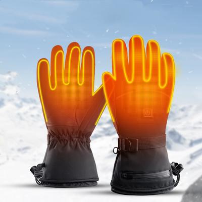 Heating Gloves for Men Women Winter Hand Warmer Waterproof Touchscreen Glove Guantes for Outdoor Racing Bike Ski Thermal Gloves