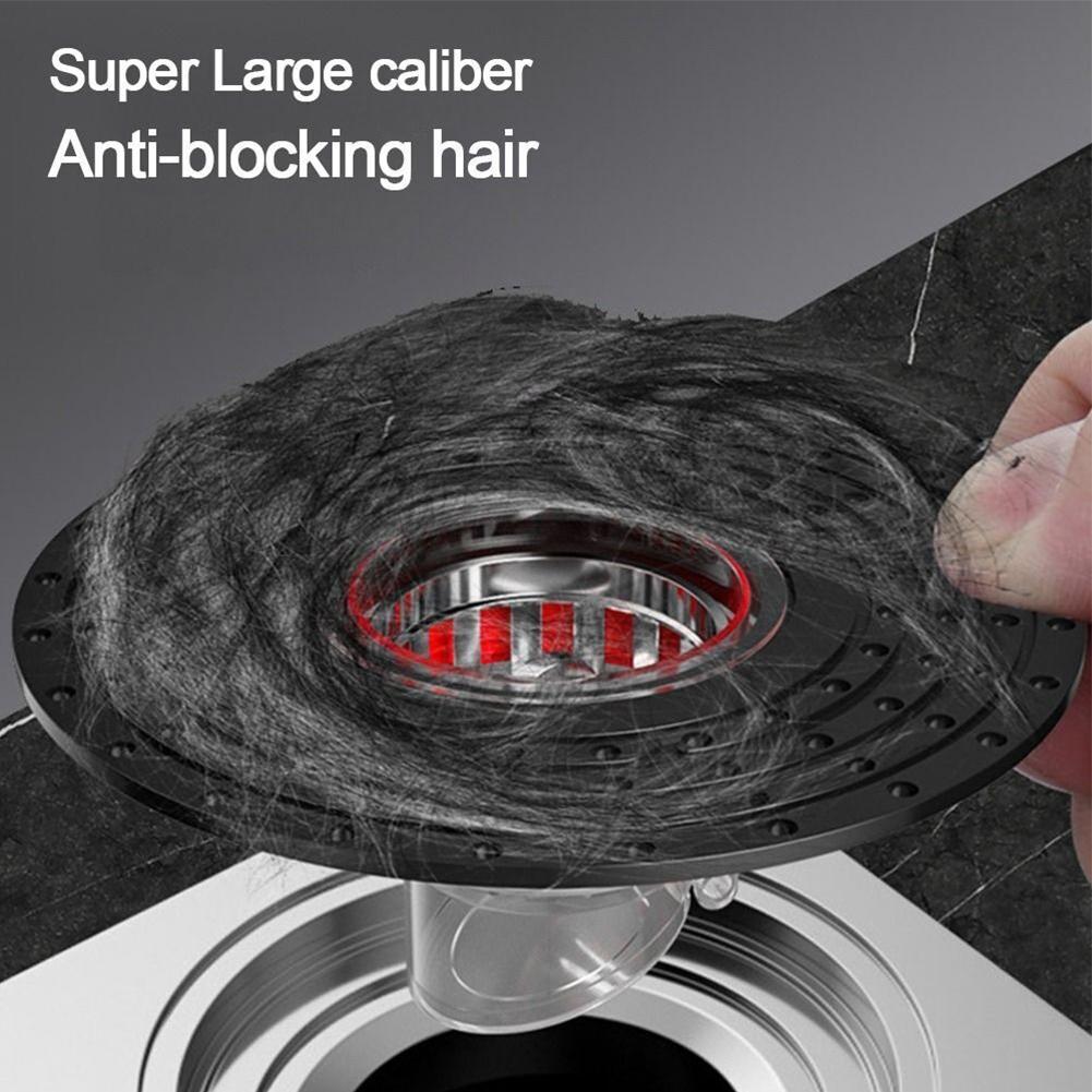 Floor Drain Cores Black Effective Prevent Sewer Flies