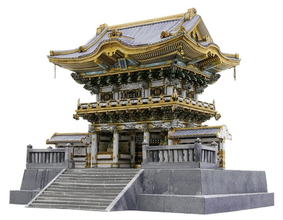 

3D Assembly Model Paper Craft World Historic Building (Yomeimon Gate of Nikko Toshogu Shrine)