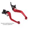 Pair of CNC Aluminum Motorcycle Clutch Drum Brake Lever Handle