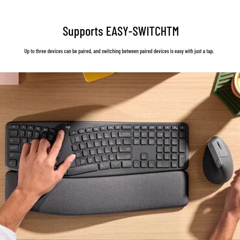 Logitech ERGO K860 Wireless Ergonomic Split Bluetooth Keyboard