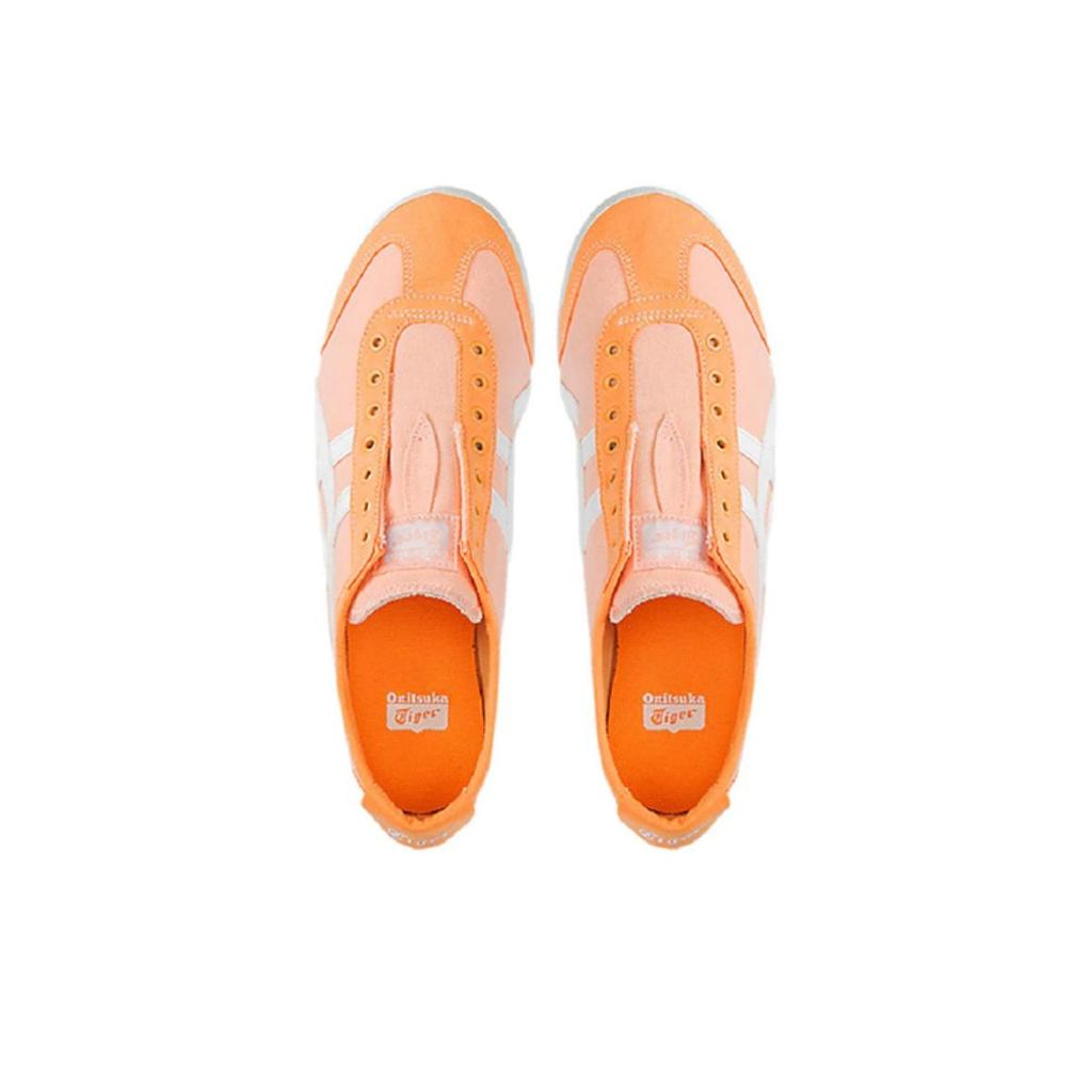 ONITSUKA TIGER Mexico 66 Wsuwane Łatwe do noszenia Wygodne Oddychające Lekkie Niskie Codzienne Buty Unisex Trampki Pomarańczowe 1183A360-700