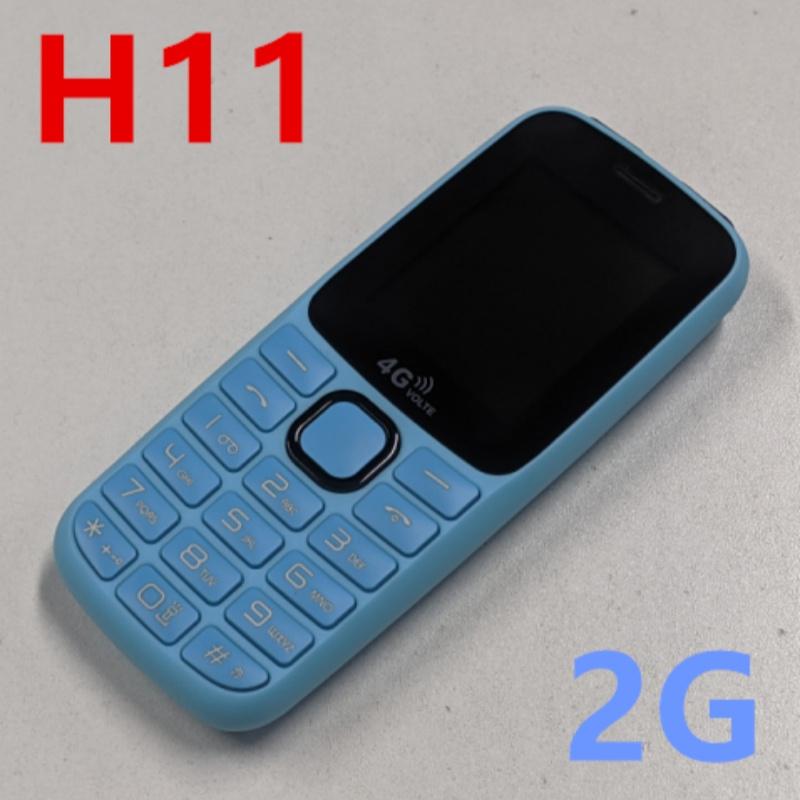 Neues H11 2G Tastenhandy GSM Billiges Feature-Handy Große Tastatur Bar Handy Kleines Handy für Senioren