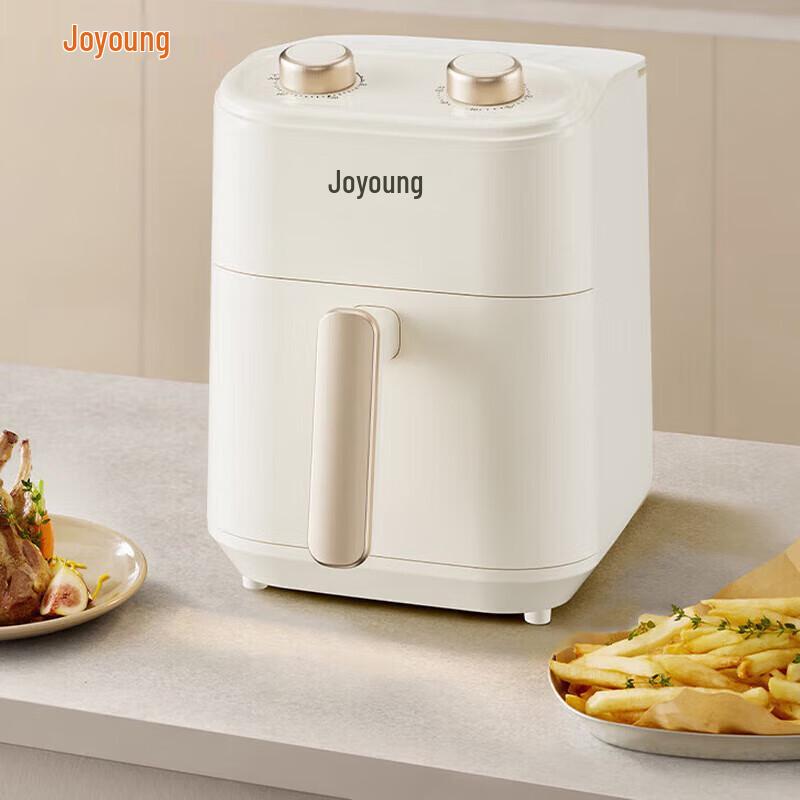 Joyoung 5.5L No-Flip Air Fryer with Knob Control CN plug (adapter included)