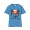 Beach Life Unisex Softstyle T-Shirt Summer T-Shirt Beachwear Vacation Gift