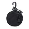 Mini EDC Tool Pouch Keychain Zipper Holder Earphone Key Wallet Coin Purses Utility Outdoor Hiking Hunting Accessories Waist Bag