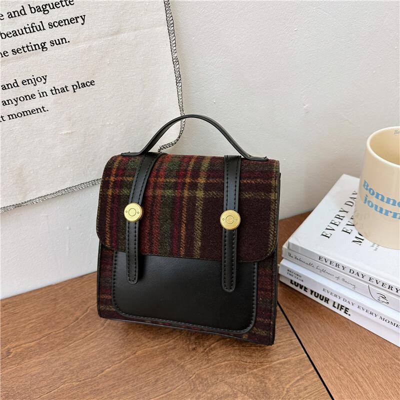 MDNG Kids Plaid School Backpack