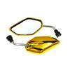 Motorcycle Mirrors, Universal M8 Motorcycle Rear View Side Mirrors With Adjustable Viewing Angle, Handlebar Mounting, Fits For Bike, Scooter, ATV, UTV