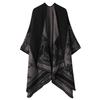 Ladies' Fashionable Knitted Shawl , High-end Travel Wear , Imitation Cashmere Cloak