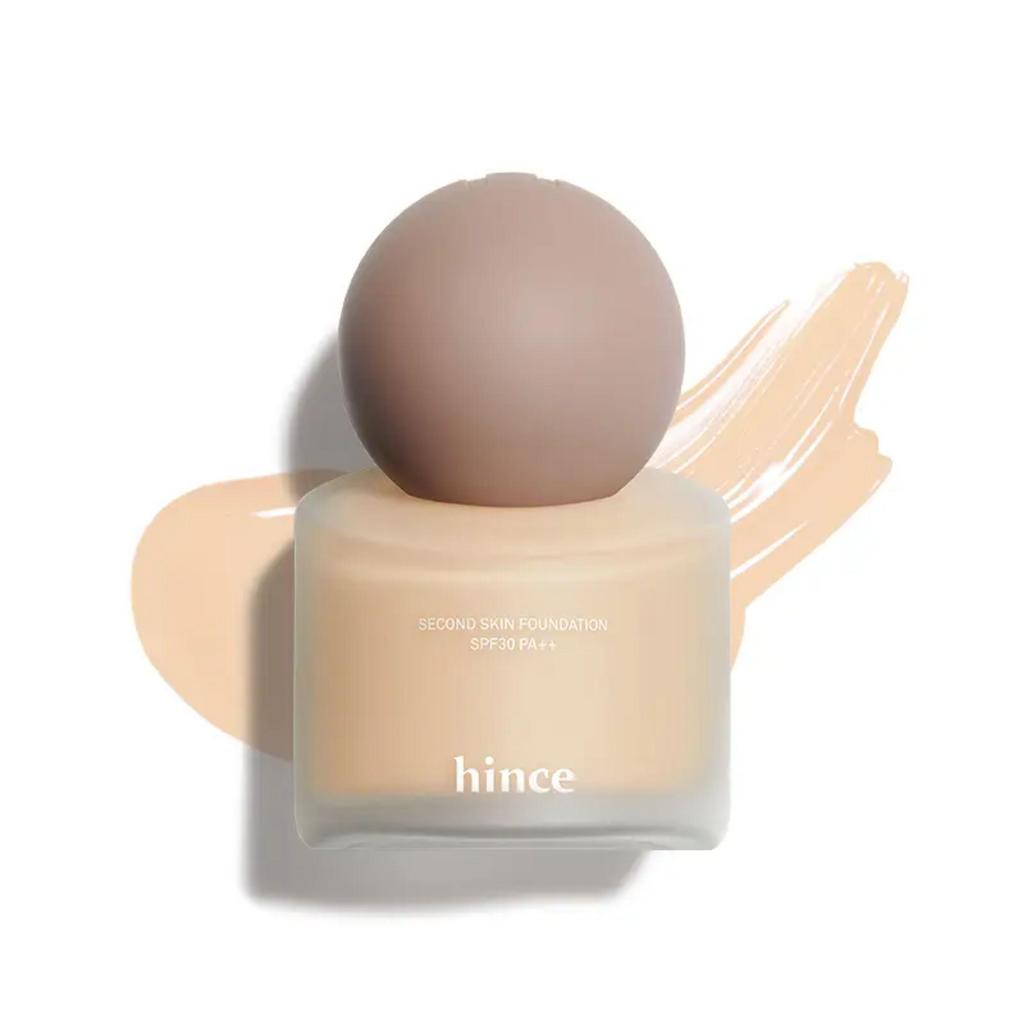 HINCE Second Skin Foundation 40ml (4 Shades)