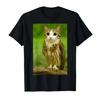 Meowl Cat Owl Funny Internet Trendy T-shirt For Women T Shirts Short Sleeve Tops