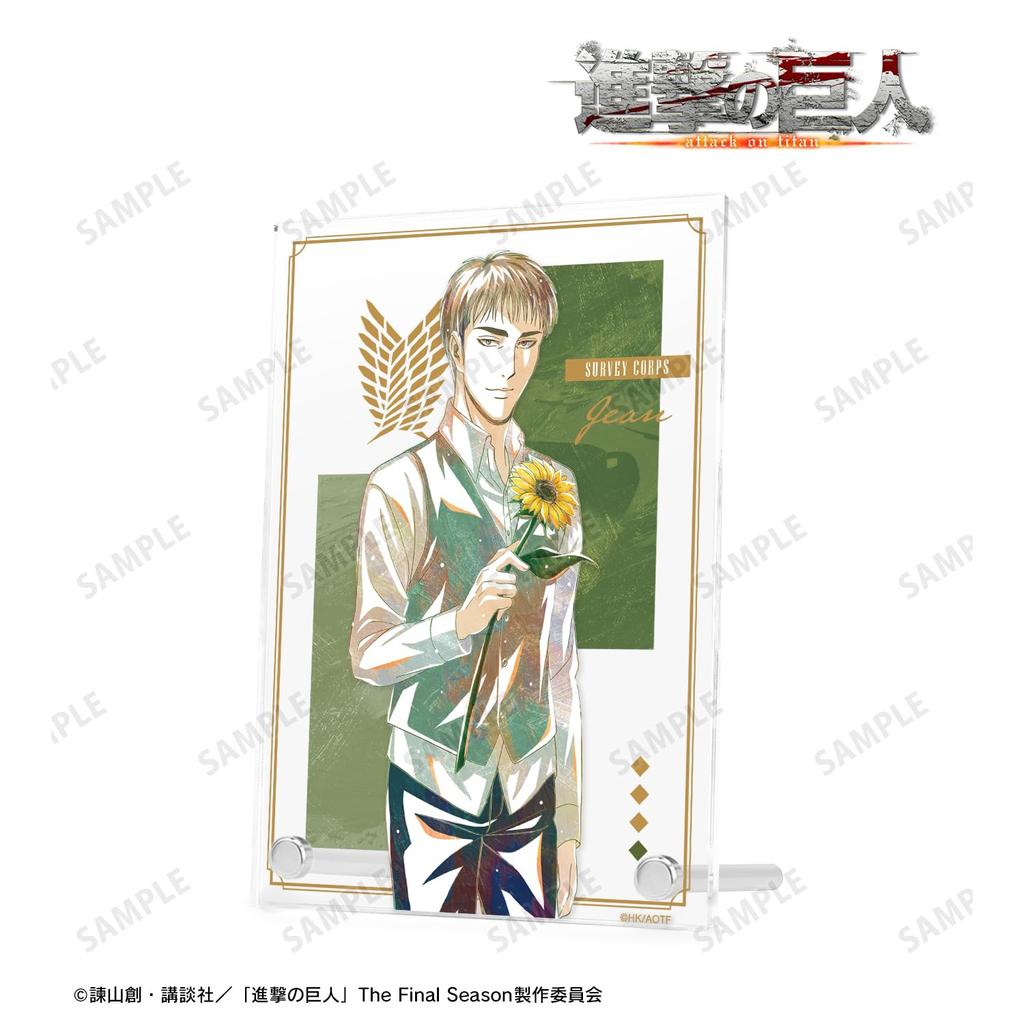Attack On Titan Original Illustration Jean Flower Shop Ver. Ani Art Double Acrylic Panel