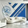 Queens Park Rangers Wandteppich Ästhetischer Wandbehang Bedruckte Stoffdecke Dekorative Wandteppiche für Schlafzimmer Wohnzimmer Heimdekoration