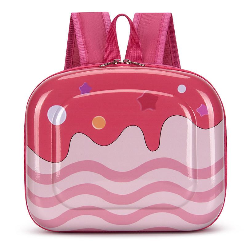 Toddler Bear Cartoon Backpack Eggshell Leisure Backpack Preschoolers For