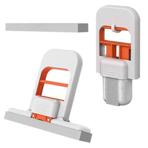 

YEZHU Folding Mini Mop, Mini Handheld Mop, Sponge Mop, Multi-Function Mini Mop, No Hand Washing Required, Wet/Dry Use, Easy Storage, Portable, for Bat