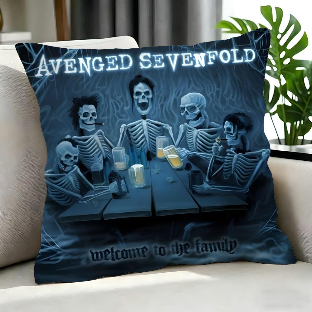 band Avenged Sevenfold Cushion Cover Cushion Cover Set Pcs x x x Pillowcase Decorative Sofa Home Decor