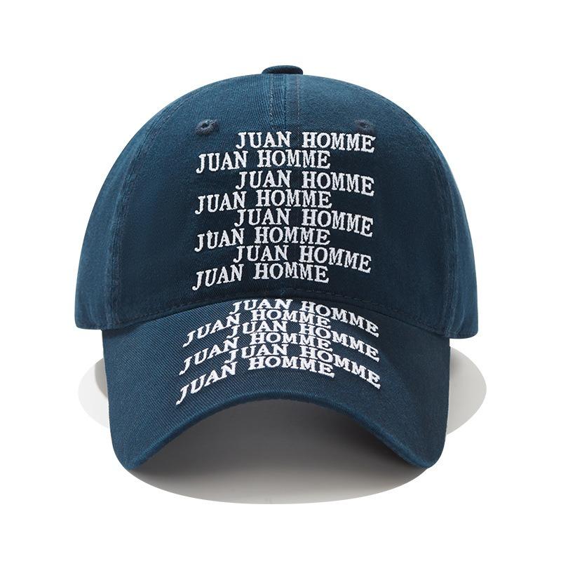 New alphabet personalized baseball cap children spring and summer fashion street niche design sun hat men