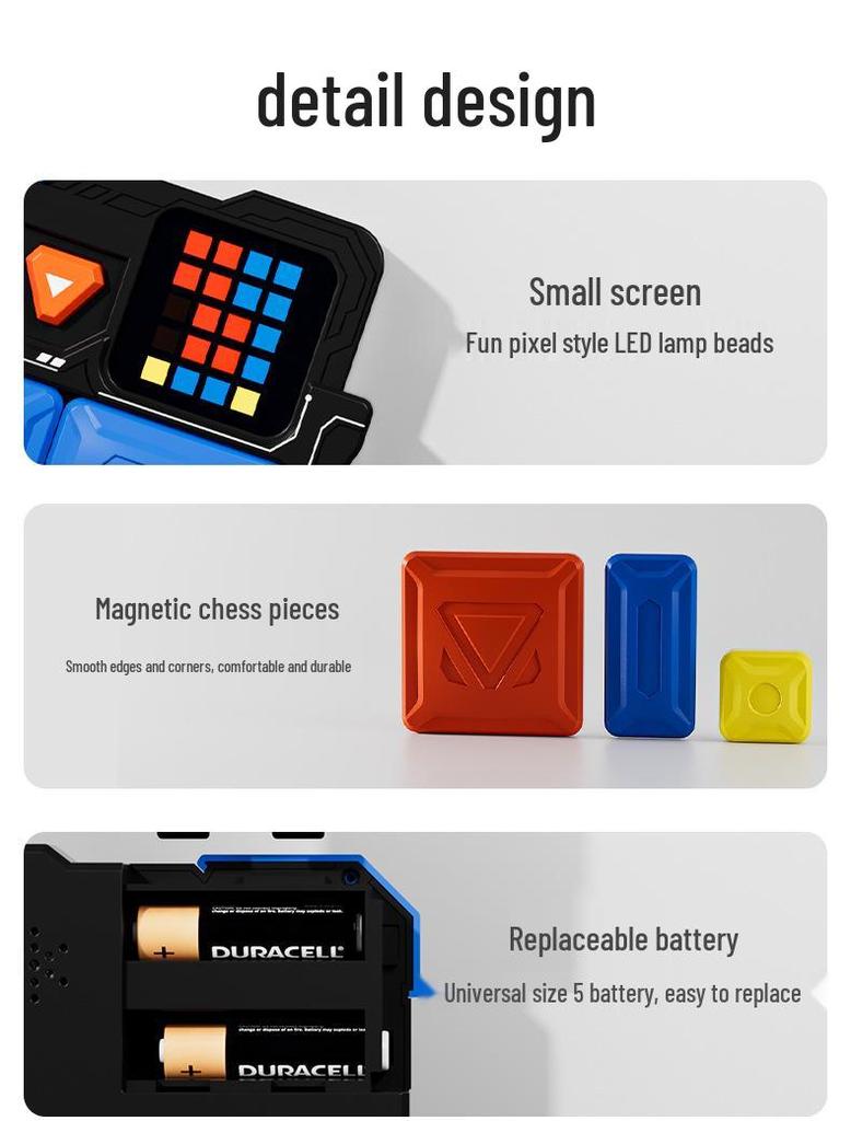 Smart Magnetic Huarong Road Puzzle Blocks for Kids (Ages 4-6) - Educational and Stress-Relief Toy