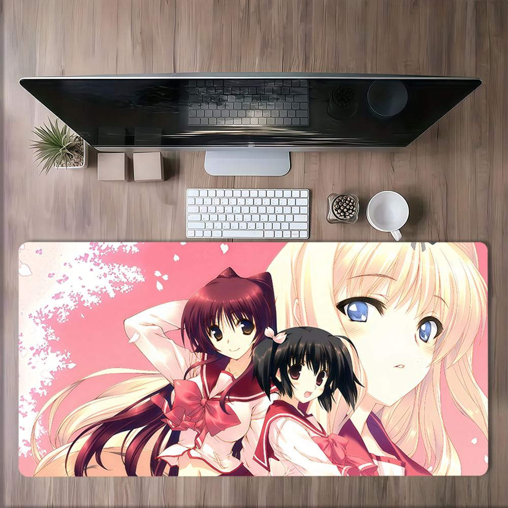 game anime girl Kousaka Tamaki To hHeart Mouse Pad Large Nonslip Lockedge Desktop Computer DeskMat Keyboard MousePad Student