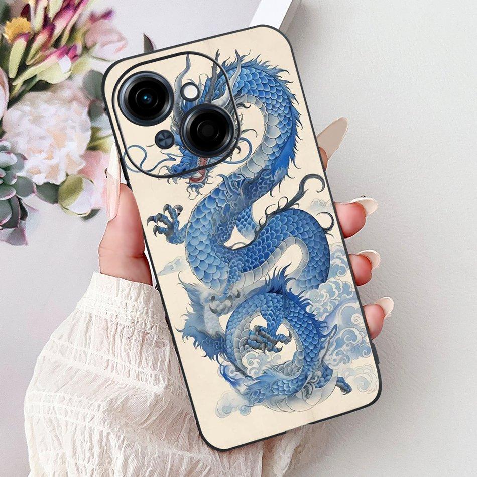 For Tecno Spark Go 1 Fashion Cool Pattern Phone Case For Tecno Spark Go 2025 Go1 Black Silicone Soft Cases