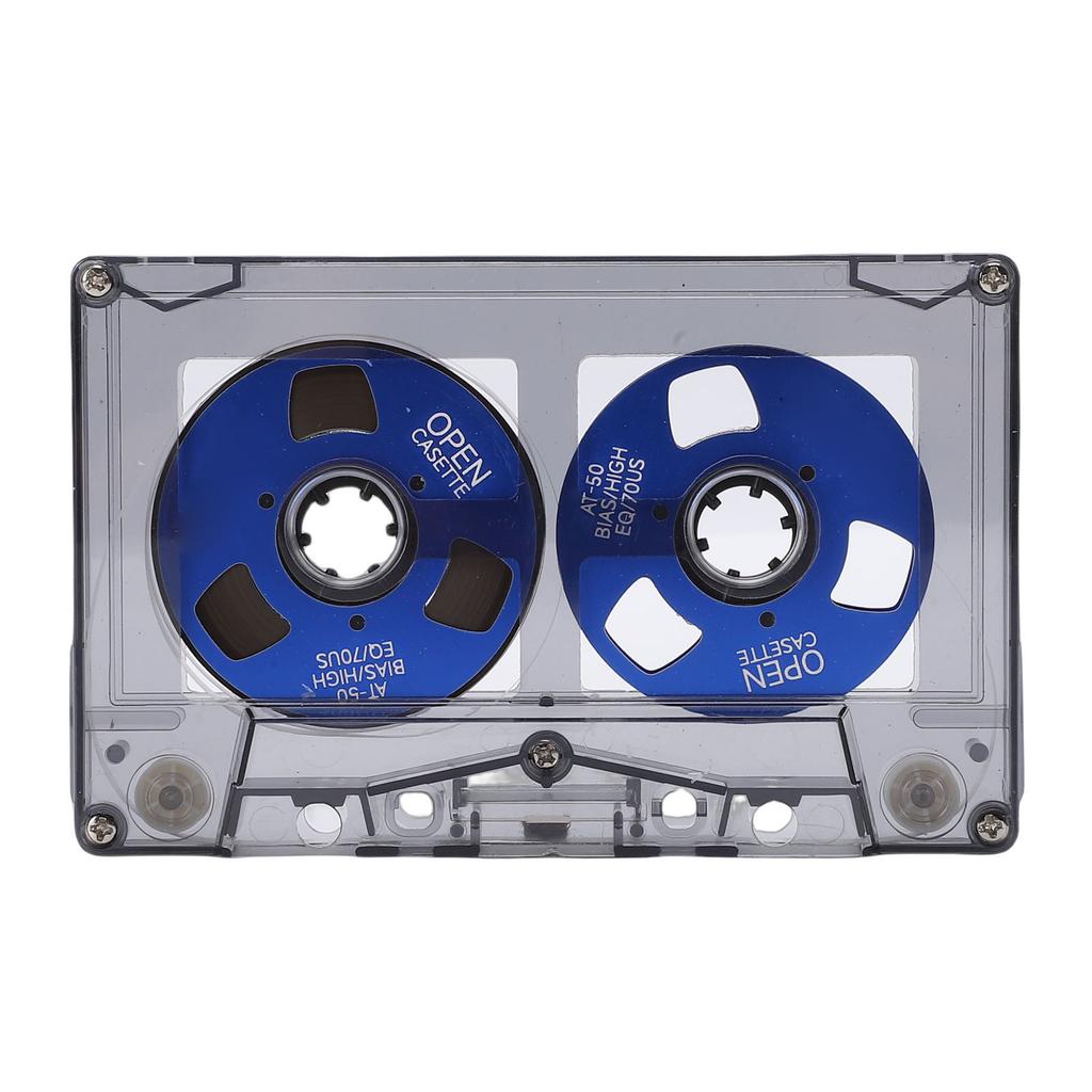 Müzik Kaydı İçin Çift Taraflı Metal 50 Dakikalık Boş Kaset Bantlı Makara Kaset Bant