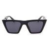 Trendy Style Square Cateye Sunglasses for Women Men Vintage Tortoiseshell Frame Sun Glasses Gradient Shades Female UV400 S6881KN