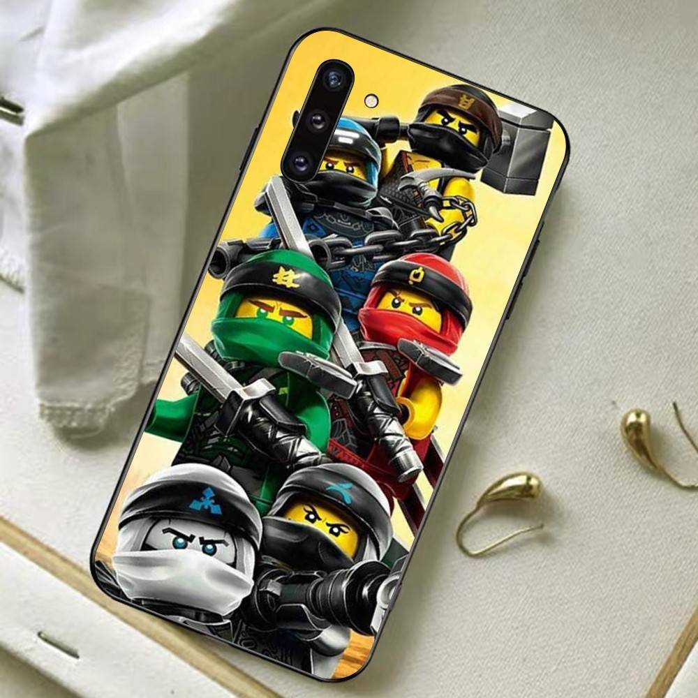 Animovaný kryt na telefon s motivem N-Ninjago pro Redmi Note 4 X 5 A 6 7 8 T 9 9S 10 11 11S 11E Pro Poco M3 Pro