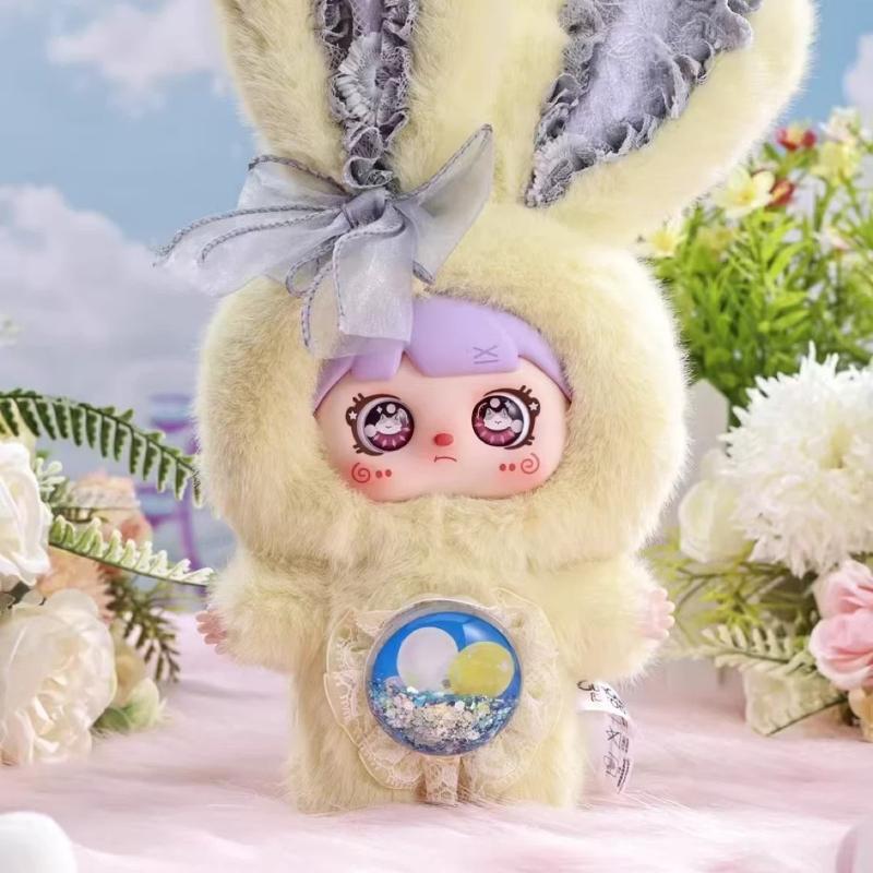 Mocici Sweet Bunny Magic Secret Series Plush Blind Box Doll Bunny Figurine Keychain Decoration Gift For Kids Girls