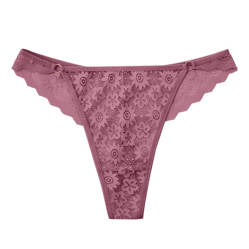 Sexy Lace Thong Lingerie - Women's Temptation Lace Underwear for Fitness