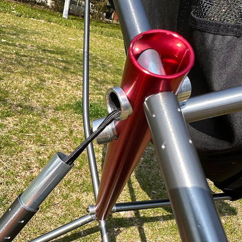 Jun Kai Wei Portable Aluminum Alloy Folding Moon Chair