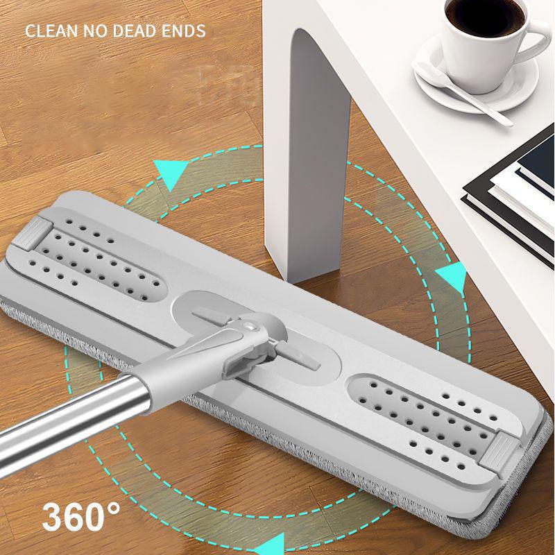Xiaomi 360° Rotating Floor Cleaning Mop with Bucket No Hand Washing Flat Squeeze Mop Stain Removing Mop Household Cleaning Tool450000