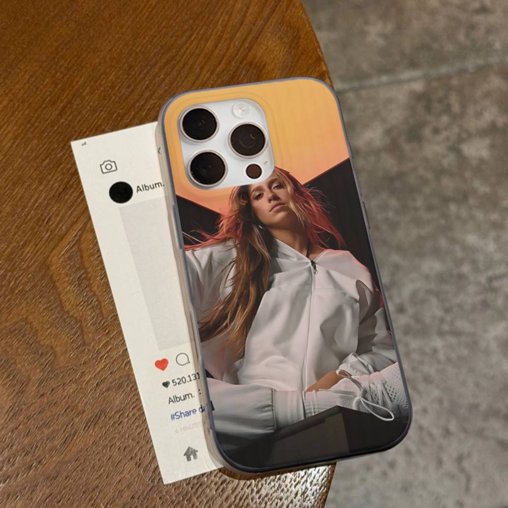 

Canadian Female T-Tate Singer M-McRae For IPhone 17 16 15 14 13 12 11 Pro Max Plus Pro Corrugated Shockproof Matte Phone Cover iPhone 17