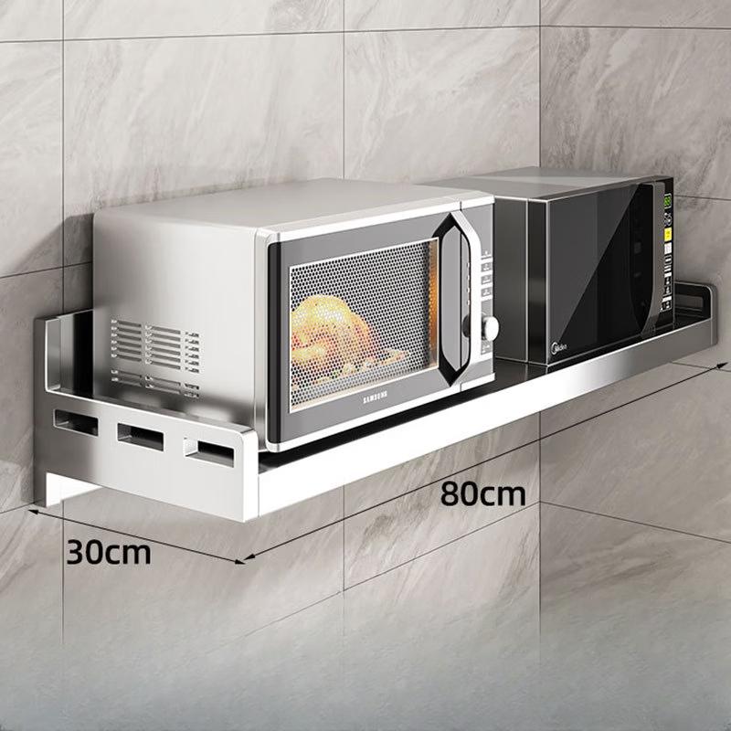 Handun 304 Stainless Steel Wall-Mounted Kitchen Storage Rack