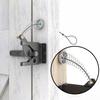 Carbon Steel Heavy Duty Gate Lock Steel Spring Cable Garden Gate Fastener  Guardrail Door