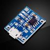 Lithium Battery Charger Module Micro USB Portable Battery Charger Panel 1A DC4.5-5.5V with Indicator Light for Lithium Batteries