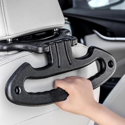 BN-B05-1C Car Seat Headrest Hanger Safety Handle Backbag Hand Bags Storage Bag Hook Old Man Child Safety Armrest for