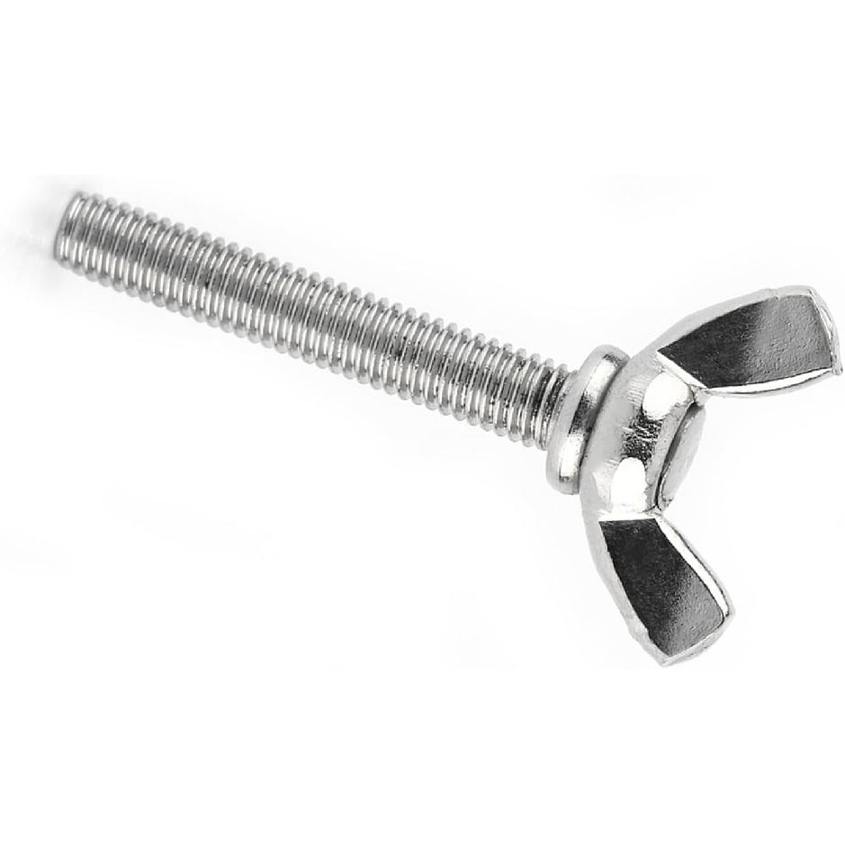 Машинный винт, 5 шт. 8 типов M5 Ассортимент гаек-барашков, Винты-барашки из нержавеющей стали 304, Болты-барашки, Гайки-барашки