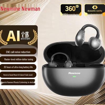 Newmine S6 Pro OWS Clip-Ear Bluetooth Translation Earbuds