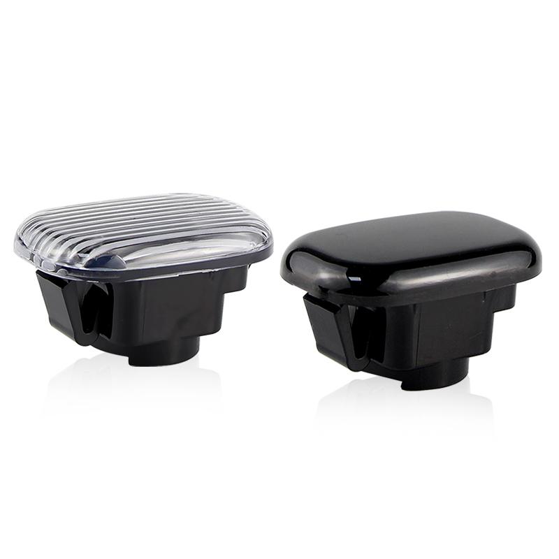 2PCS No Bulbs Fender Side Marker Light Covers Housing For Toyota Corolla Celica Caldina Camry Hilux Fielder Avensis Prius Runx