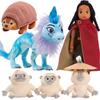 Adorable Raya And The Last Dragon Plush Set Featuring Soft Stuffed Tuk Tuk Monkey And Dyan Toys