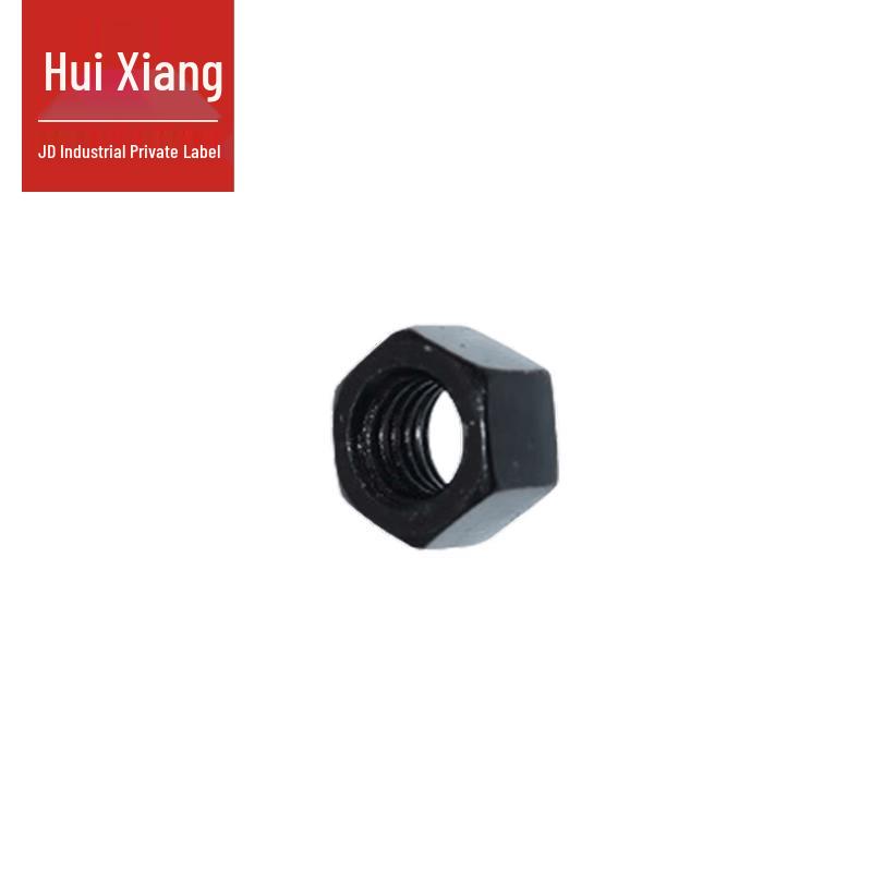Huixiang Grade 8 Carbon Steel Black Finish Hex Nuts